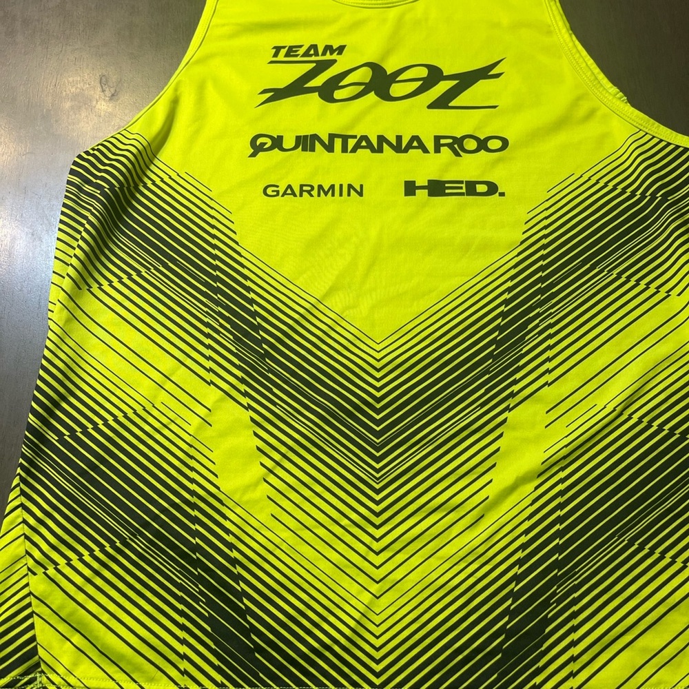 Zoot Yellow and Black Athletic Tank Top